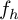 f Subscript h