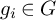 g Subscript i Baseline element of upper G