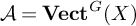script upper A equals upper V e c t Superscript upper G Baseline left parenthesis upper X right parenthesis
