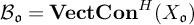 script upper B Subscript German o Baseline equals upper V e c t upper C o n Superscript upper H Baseline left parenthesis upper X Subscript German o Baseline right parenthesis