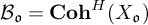 script upper B Subscript German o Baseline equals upper C o h Superscript upper H Baseline left parenthesis upper X Subscript German o Baseline right parenthesis