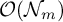 script upper O left parenthesis script upper N Subscript m Baseline right parenthesis