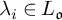 lamda Subscript i Baseline element of upper L Subscript German o