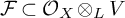 script upper F subset of upper O Subscript upper X Baseline circled times Subscript upper L Baseline upper V