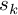 s Subscript k