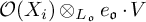 script upper O left parenthesis upper X Subscript i Baseline right parenthesis circled times Subscript upper L Sub Subscript German o Baseline e Subscript German o Baseline dot upper V
