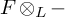 upper F circled times Subscript upper L Baseline minus