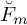 ̆ upper F Subscript m