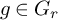 g element of upper G Subscript r