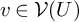 v element of script upper V left parenthesis upper U right parenthesis