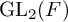backslash operatorname upper G upper L Subscript 2 Baseline left parenthesis upper F right parenthesis
