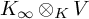 upper K Subscript infinity Baseline circled times Subscript upper K Baseline upper V