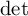 backslash det