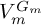 upper V Subscript m Superscript upper G Super Subscript m