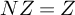 upper N upper Z equals upper Z