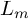 upper L Subscript m