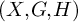 left parenthesis upper X comma upper G comma upper H right parenthesis