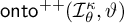 backslash operatorname o n t o Superscript plus plus Baseline left parenthesis upper I Subscript theta Superscript kappa Baseline comma theta right parenthesis
