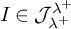 upper I element of upper J Subscript lamda Sub Superscript plus Superscript lamda Super Superscript plus