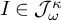 upper I element of upper J Subscript omega Superscript kappa