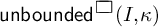 unbounded square of open parenthesis I comma kappa close parenthesis