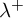 lamda Superscript plus