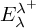 upper E Subscript lamda Superscript lamda Super Superscript plus