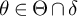 theta element of upper Theta intersection delta