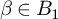 beta element of upper B 1