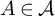 upper A element of script upper A