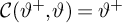 script upper C left parenthesis theta Superscript plus Baseline comma theta right parenthesis equals theta Superscript plus