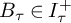 upper B Subscript tau Baseline element of upper I Subscript tau Superscript plus