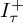 upper I Subscript tau Superscript plus