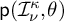 sans serif p left parenthesis upper I Subscript nu Superscript kappa Baseline comma theta right parenthesis
