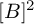 upper B squared