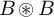 upper B circled asterisk upper B