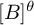 upper B Superscript theta