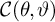 script upper C left parenthesis theta comma theta right parenthesis