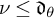 nu less than or equals d Subscript theta