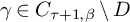 gamma element of upper C Subscript tau plus 1 comma beta Baseline divided by upper D