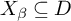 upper X Subscript beta Baseline subset of or equal to upper D