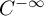 upper C Superscript negative infinity