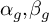 alpha Subscript g Baseline comma beta Subscript g Baseline