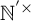upper N Superscript prime times
