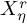 upper X Subscript eta Superscript r