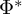 upper Phi Superscript asterisk