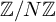 double struck upper Z divided by upper N double struck upper Z