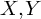 upper X comma upper Y