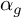 alpha Subscript g