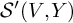 script upper S prime left parenthesis upper V comma upper Y right parenthesis